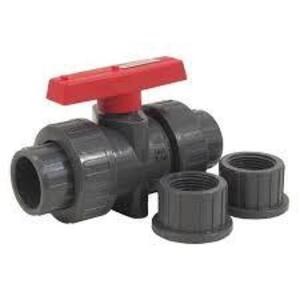 DESCRIPTION: (3) TRUE UNION VALVE BRAND/MODEL: JOMAR #T-703 INFORMATION: BLACK SIZE: 2" RETAIL$: $34.73 EA QTY: 3