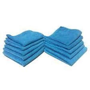 DESCRIPTION: (2) BUNDLES OF APPROX (100) MICROFIBER CLEANING TOWELSBRAND/MODEL: LEIFHEITINFORMATION: BLUERETAIL$: $26.05 PER BUNDLEQTY: 2