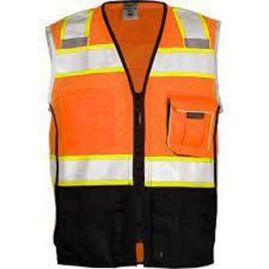 DESCRIPTION: (1) CASE OF (45) SAFETY VEST BRAND/MODEL: KISHIGO #12471470 INFORMATION: ORANGE SIZE: 3X RETAIL$: $32.09 PER VEST QTY: 1