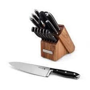 DESCRIPTION: (1) KNIFE SET BRAND/MODEL: SABATHIER INFORMATION: BLACK RETAIL$: $122.99 EA QTY: 1