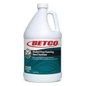 DESCRIPTION: (1) CASE OF (4) ALCOHOL FREE FOAM HAND SANITIZER BRAND/MODEL: BECO #75204-00 SIZE: 1 GALLON RETAIL$: $75.15 EA QTY: 1