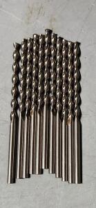 DESCRIPTION: (24) HSS JOBBER DRILL BITS BRAND/MODEL: CHICAGO-LATROBE 69031 SIZE: #31 150D RETAIL$: 2.98 EA QTY: 24