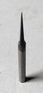 DESCRIPTION: (1) SOLID CARBIDE TAPER BALL END MIL BRAND/MODEL: KENNAMETAL 3123817 SIZE: 1/4" DIA 2 FL` RETAIL$: $34.00 QTY: 1