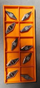 DESCRIPTION: (10) VPGR333 CARBIDE PROFILING INSERTS BRAND/MODEL: HERTEL VPGR333 RETAIL$: 27.01 PER INSERT QTY: 10