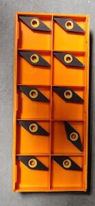 DESCRIPTION: (20) VNMA 332 CARBIDE TURNING INSERTS BRAND/MODEL: HERTEL VNMA 332 RETAIL$: 14.97 PER INSERT QTY: 20