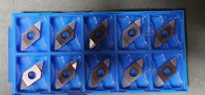 DESCRIPTION: (10) SOLID CARBIDE TURNING INSERTS BRAND/MODEL: KYOCCERA TKFB12R28005M PR1025 RETAIL$: 18.78 PER INSERT QTY: 10