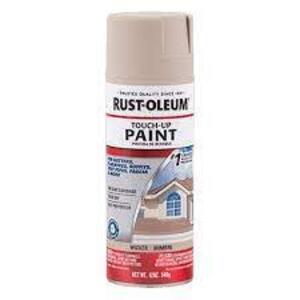 DESCRIPTION: (5) TOUCH UP PAINT BRAND/MODEL: RUST-OLEUM INFORMATION: CLAY SIZE: 12 OZ RETAIL$: $8.78 EA QTY: 5