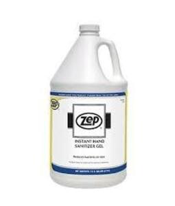 DESCRIPTION: (2) INSTANT HAND SANITIZER GEL BRAND/MODEL: ZEP SIZE: 1 GALLON RETAIL$: $32.43 EA QTY: 2