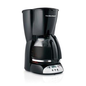 HAMILTON BEACH 12-CUP PROGRAMMABLE COFFEE MAKER RETAILS FOR $24.99