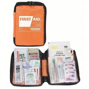 DESCRIPTION: (3) FIRST AID KIT BRAND/MODEL: 39N832 SIZE: 25 PERSON SERVED RETAIL$: $28.57 EA QTY: 3