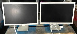 (2) APPLE LCD CINEMA DISPLAY MONITORS