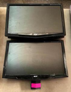 (3) ACER COMPUTER MONITORS