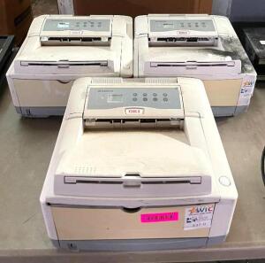 (3) OKI B4600 PRINTERS