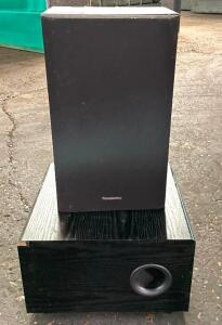 PANASONIC SPEAKER AND SUBWOOFER