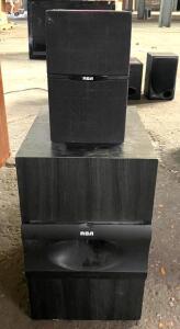 RCA SPEAKER AND SUBWOOFER