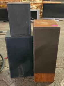 (3) ASSORTED SPEAKERS