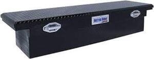 DESCRIPTION: (1) SINGLE LID TRUCK TOOL BOX BRAND/MODEL: BETTER BUILT #79210920 INFORMATION: BLACK, DIAMOND PATTERN SIZE: 24" X 80" X 24" RETAIL$: $439