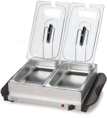 OVENTE ELECTRIC BUFFET SERVER TRAY WARMING PAN RETAILS FOR $39.99