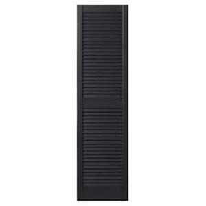 DESCRIPTION: (2) SET OF SHUTTERS BRAND/MODEL: PREMIERE INFORMATION: LOUVERED, BLACK SIZE: 15" X 51" RETAIL$: $42.48 EA QTY: 2