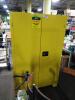 DESCRIPTION: (1) FLAMMABLES SAFETY CABINET BRAND/MODEL: JAMCO #19T285 INFORMATION: YELLOW SIZE: STD WITH LEGS, 90 GAL, 0 DRUM CAPACITY, 43 IN X 34 IN - 4