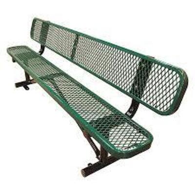 DESCRIPTION: (1) BENCH BRAND/MODEL: PRODUCT NUMBER #4HUT5 INFORMATION: GREEN, THERMOPLASTIC SIZE: 800 LB RATING RETAIL$: $670.80 EA QTY: 1