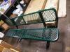 DESCRIPTION: (1) BENCH BRAND/MODEL: PRODUCT NUMBER #4HUT5 INFORMATION: GREEN, THERMOPLASTIC SIZE: 800 LB RATING RETAIL$: $670.80 EA QTY: 1 - 2