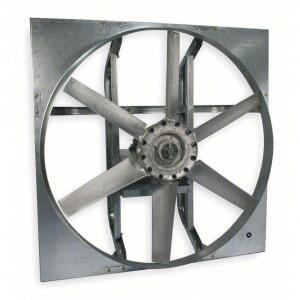 DESCRIPTION: (1) EXHAUST FAN BRAND/MODEL: DAYTON/1AHB1 INFORMATION: GALVANIZED STEEL/CFM RANGE: 15,803 TO 26,979 SIZE: 36"BLADE DIA X 40"H X 22"MAX DE