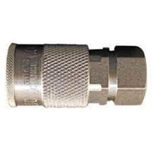 DESCRIPTION: (6) FEMALE COUPLER BRAND/MODEL: MILTON #S-1835 INFORMATION: H STYLE SIZE: 3/8" RETAIL$: $17.95 EA QTY: 6