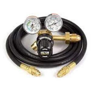 DESCRIPTION: (1) REGULATOR / FLOW GAUGE HOSE BRAND/MODEL: RADNOR #GF150-50-580 RETAIL$: $150.23 EA QTY: 1