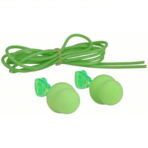 DESCRIPTION: (4) CASE OF (100) EAR PLUGS BRAND/MODEL: MODLEX #21EP25 INFORMATION: GREEN SIZE: POD, 30 DB NRR, GEN PURPOSE, CORDED, REUSABLE, PUSH-IN,