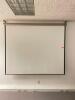 DESCRIPTION 8' X 7' PULL-DOWN PROJECTION SCREEN LOCATION COMPUTER SERVER ROOM QUANTITY 1 - 2