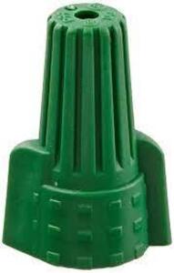 DESCRIPTION: (1) BAG OF (500) EASY TWIST WINGED WIRE CONNECTORS BRAND/MODEL: EASY TWIST #WWC-GR-B INFORMATION: GREEN RETAIL$: $80.00 EA QTY: 1