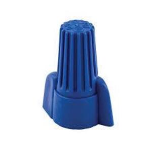 DESCRIPTION: (1) TUB OF (125) EASY TWIST WINGED WIRE CONNECTORS BRAND/MODEL: EASY TWIST #WWC-B-J INFORMATION: BLUE SIZE: 14-6 AWG RETAIL$: $84.76 EA Q