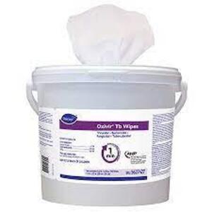 DESCRIPTION: (4) CONTAINERS OF OXIVIR TB WIPES BRAND/MODEL: DIVERSEY #5627427 INFORMATION: 11" X 12" WIPES SIZE: 160 WIPES RETAIL$: $228.72 EA QTY: 4