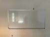 DESCRIPTION (2) 96" X 48" WHITE BOARD LOCATION TECH TRAINING ROOM #115-B THIS LOT IS SOLD BY THE PIECE QUANTITY 2 - 8