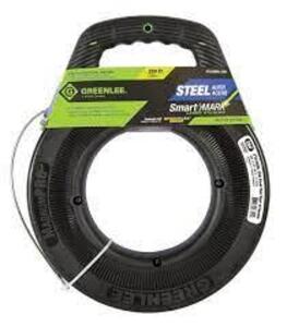 DESCRIPTION: (1) STEEL FISH TAPE BRAND/MODEL: GREENLEE #FTS438DL-250 SIZE: 1/8 WIDE 250 FT LONG RETAIL$: $140.00 EA QTY: 1