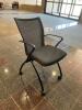 DESCRIPTION (3) ROLLING CONFERENCE ARM CHAIRS LOCATION MAIN LOBBY THIS LOT IS SOLD BY THE PIECE QUANTITY 3 - 2