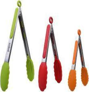 DESCRIPTION: (1) CASE OF (15) SILICONE TONGS BRAND/MODEL: J140DISP INFORMATION: ASSORTED COLORS QTY: 1