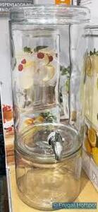 DESCRIPTION: (1) GLASS BEVERAGE DISPENSER BRAND/MODEL: MESA #1630845 SIZE: 2.1 GALLONS RETAIL$: $35.00 EA QTY: 1