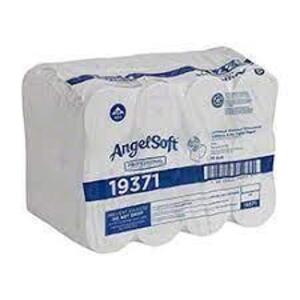 DESCRIPTION: (1) CASE OF (36) ROLLS OF CORELESS TOILET PAPER BRAND/MODEL: ANGEL SOFT #19371 SIZE: 750 SHEETS PER ROLL RETAIL$: $118.89 EA QTY: 1