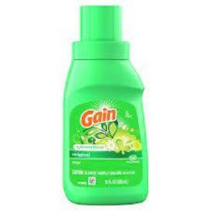 DESCRIPTION: (6) LAUNDRY DETERGENT BRAND/MODEL: GAIN ORIGINAL SIZE: 10 FL OZ RETAIL$: $8.00 EA QTY: 6