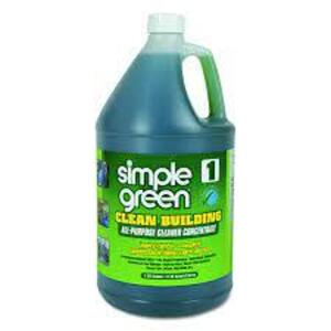 DESCRIPTION: (1) ALL PURPOSE CLEANER CONCENTRATE BRAND/MODEL: SIMPLE GREEN SIZE: 1 GALLON RETAIL$: $33.95 EA QTY: 1