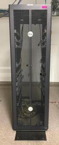 DESCRIPTION DELL RML NETSHELTER SX 42U SERVER RACK BRAND/MODEL DELL RML LOCATION BASEMENT SERVER ROOM SIZE 19" RACK SIZE QUANTITY 1