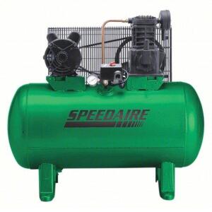 DESCRIPTION: (1) ELECTRIC AIR COMPRESSOR BRAND/MODEL: SPEEDAIRE/4B237C INFORMATION: 3HP, 1 STAGE, 9.1 CFM, 200-240V AC; 480V AC, LOCATED AT SHAPIRO ME