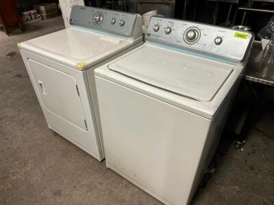 MAYTAG HOUSE HOLD WASHING MACHINE AND DRYER