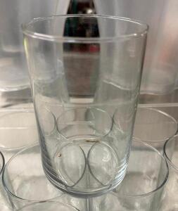 (14) GLASS VOTIVES