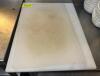 (2) WHITE PLASTIC CUTTING BOARDS