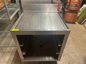 27" STAINLESS UNDER BAR DRY BOARD