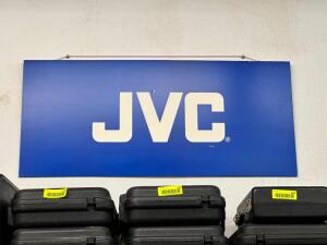 "JVC" SIGNAGE