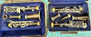 (2)- BUNDY CLARINETS